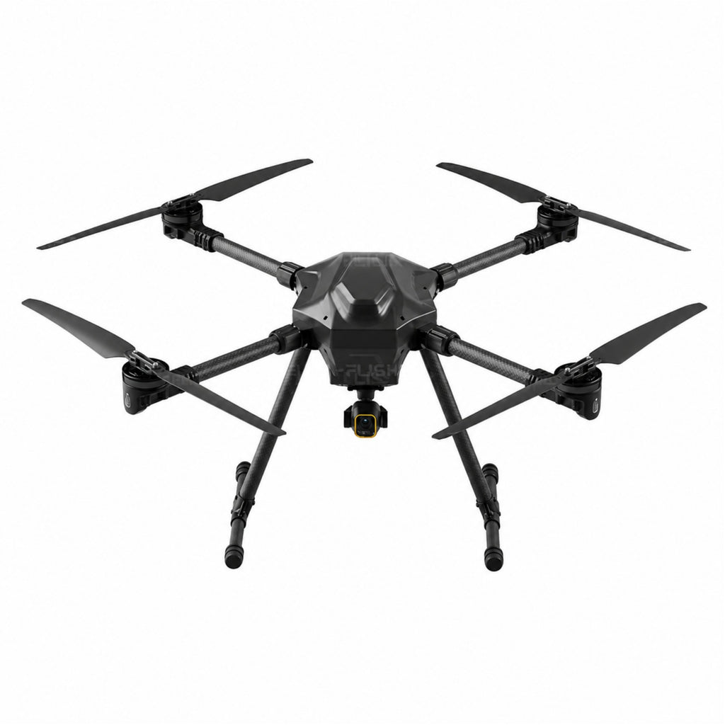 JIS M40 Carbon Fiber Drone Frame PNP 3kg Payload Capacity