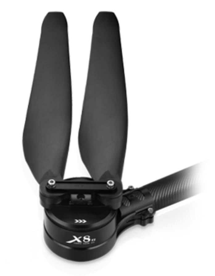 HobbyWing XRotor X8 Motor with 3011 Folding Propeller Combo - CW - Original