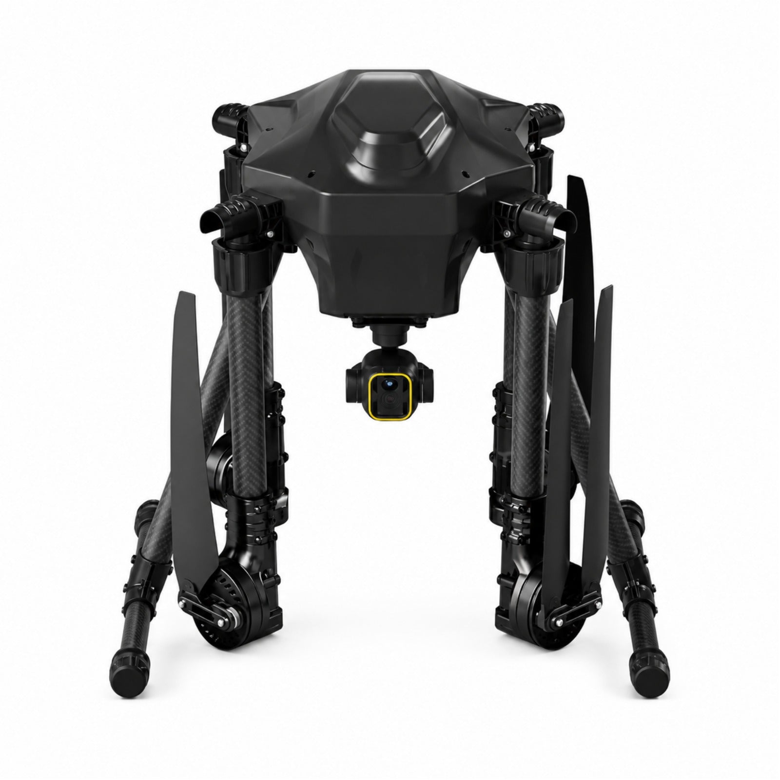 JIS M40 Carbon Fiber Drone Frame PNP 3kg Payload Capacity