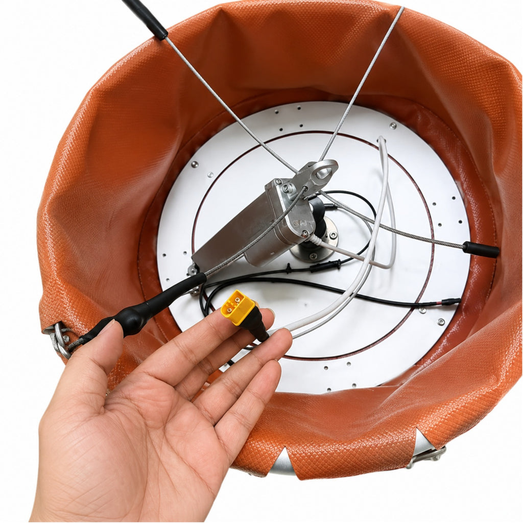 Drone Payload Fire-grade Fire Bucket System with 80L Capacity