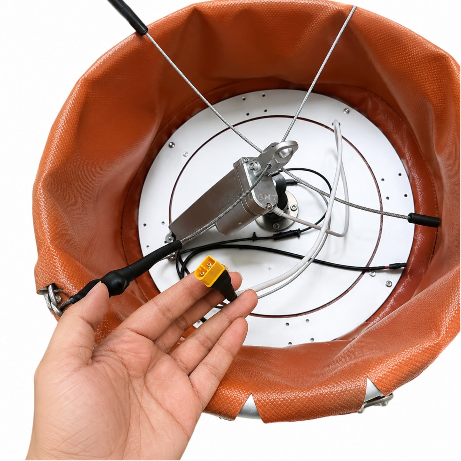 Drone Payload Fire-grade Fire Bucket System with 80L Capacity