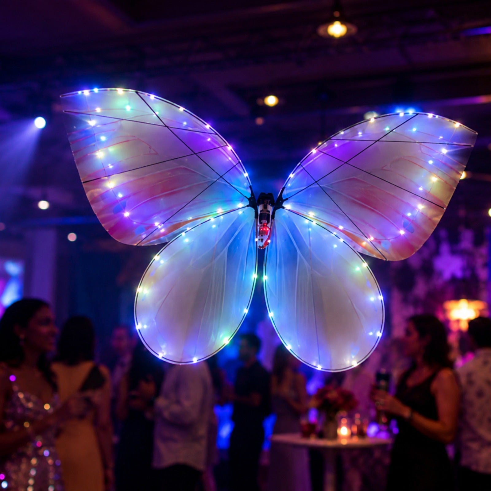 Butterfly Drone For Wedding